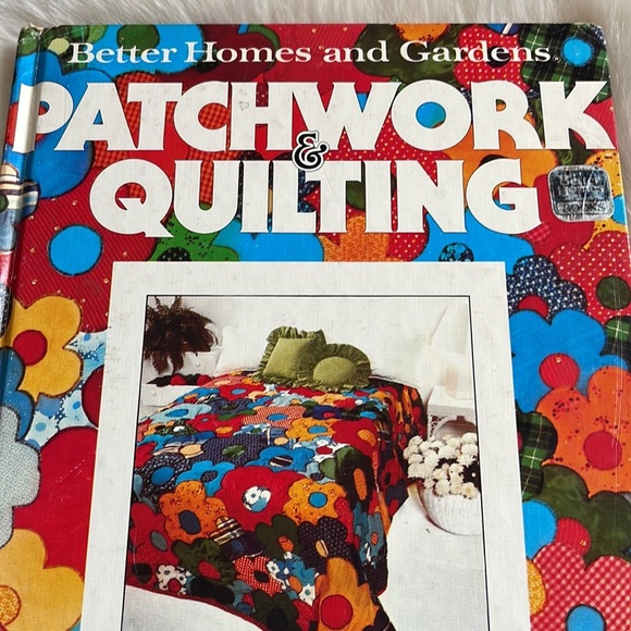 Vintage Patchwork & Quilting Book by Better Homes and Gardens 1983 Retro 80’s - Picture 2 of 5